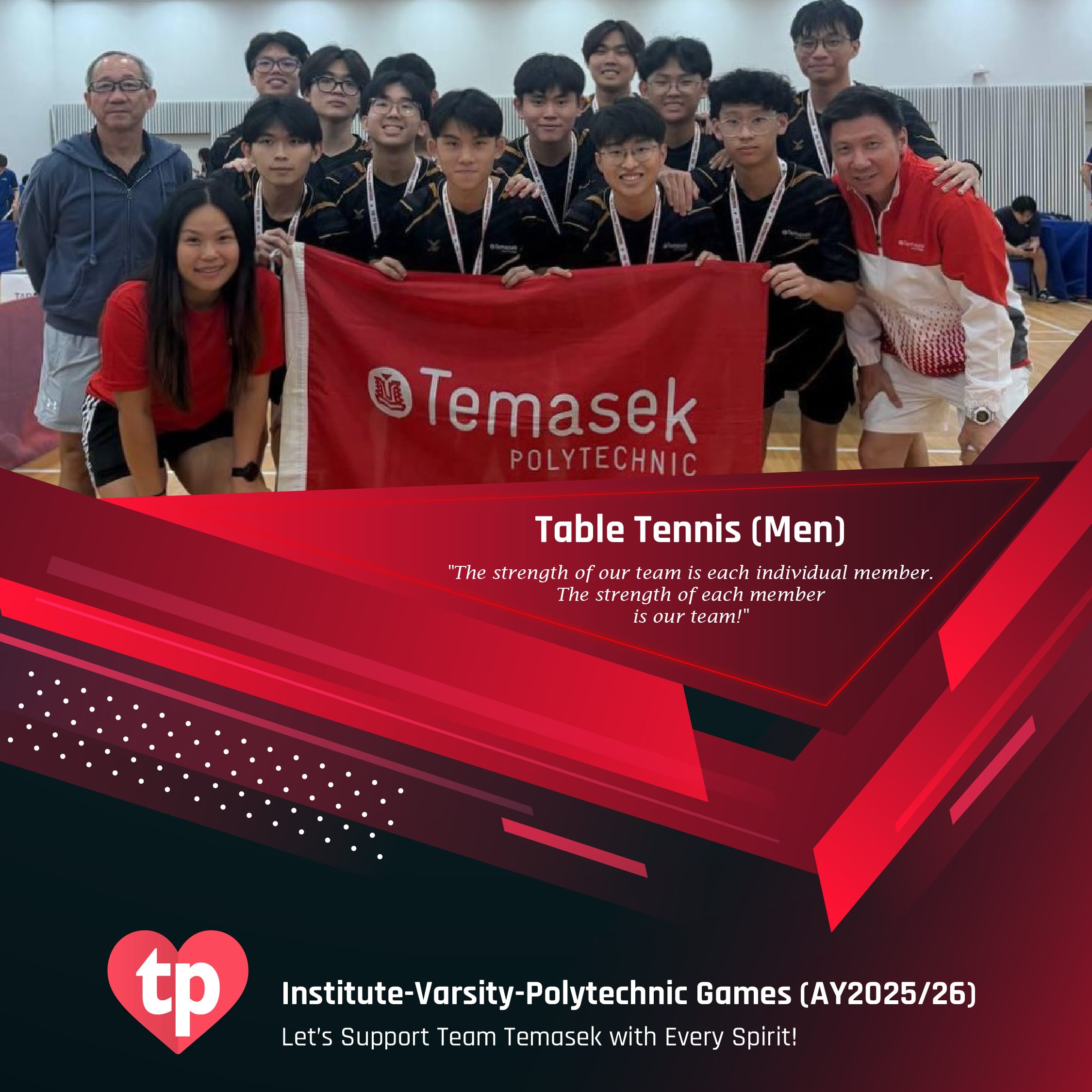 Image of TP Table Tennis (Men) team for IVP Games